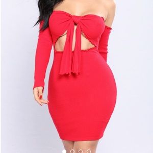 Red Mini Dress (Fashion Nova)